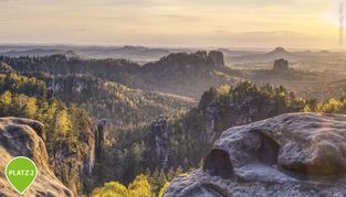 Sonnenuntergang Sächsische Schweiz