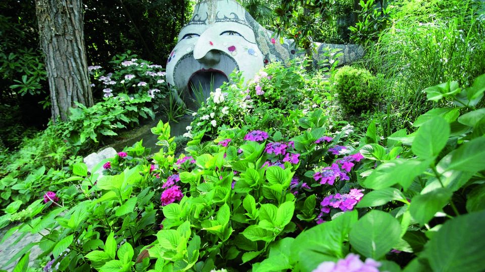 Heller Garten in Gardone, Skulptur