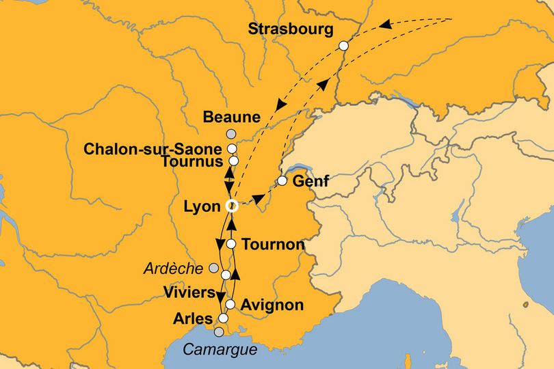 Ihre Reiseroute