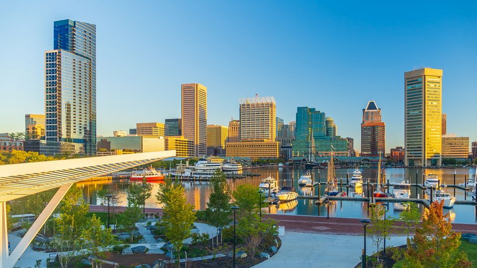 Skyline von Baltimore