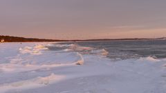 Winter am Strand