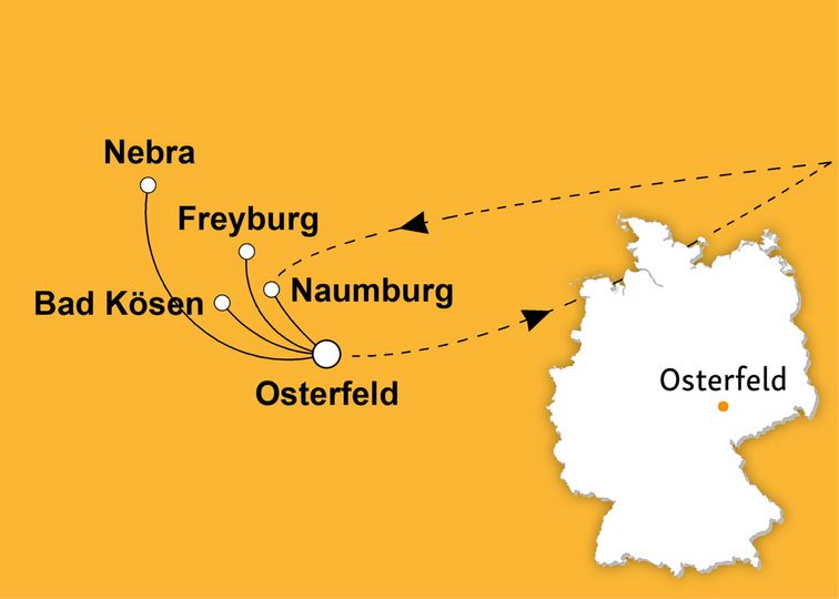 Ihre Reiseroute