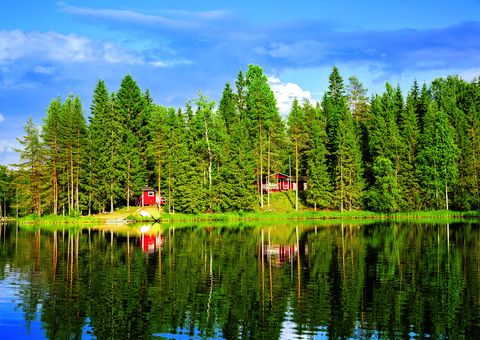 Ländliches Finnland