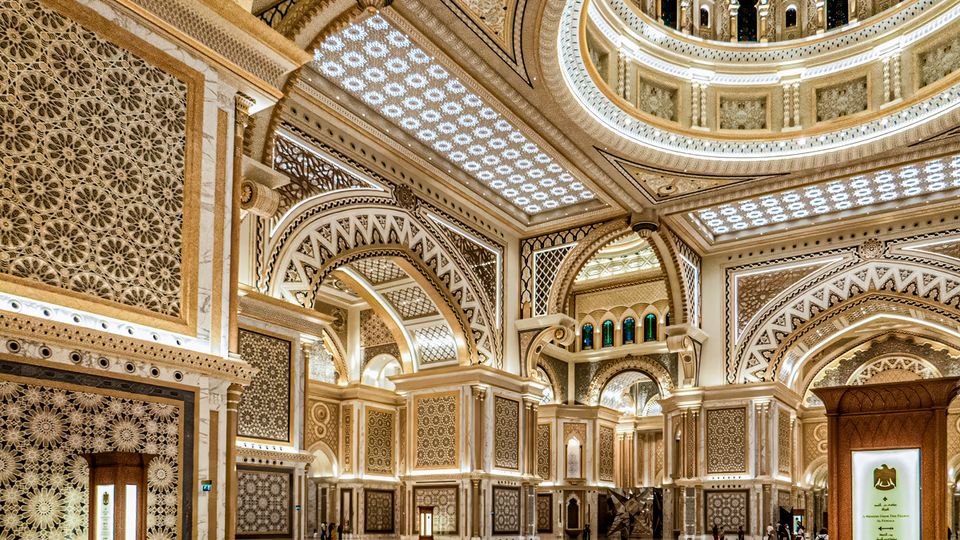 Qasr Al Watan, der Präsidentenpalast