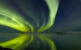Polarlichter Island