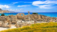 antiker Kourion-Tempel