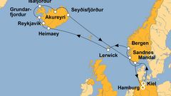 Ihre Reiseroute