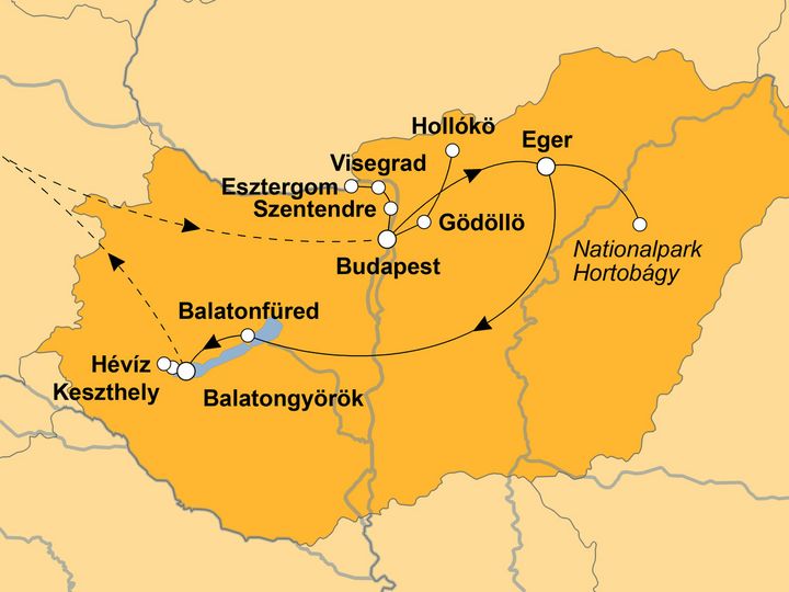 Ihre Reiseroute