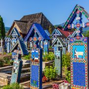 Heiterer Friedhof in Sapanta ©SCStock, AdobeStock Heiterer Friedhof in Sapanta