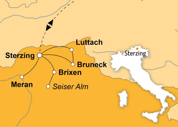 Ihre Reiseroute