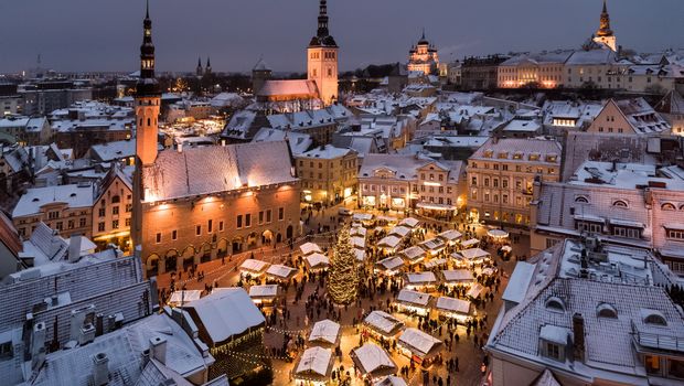 Weihnachtsmarkt in Tallinns Altstadt