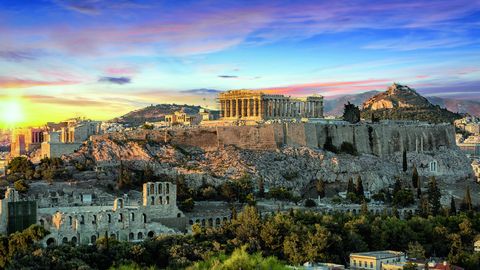Parthenon - Tempel an der Akropolis