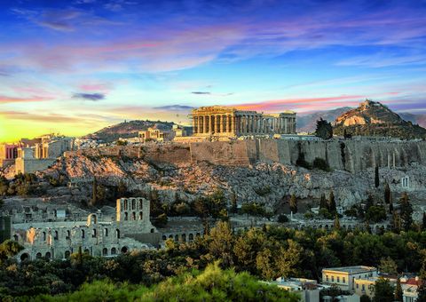 Parthenon - Tempel an der Akropolis