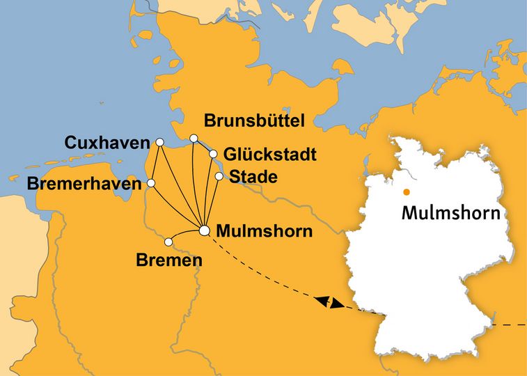 Ihre Reiseroute