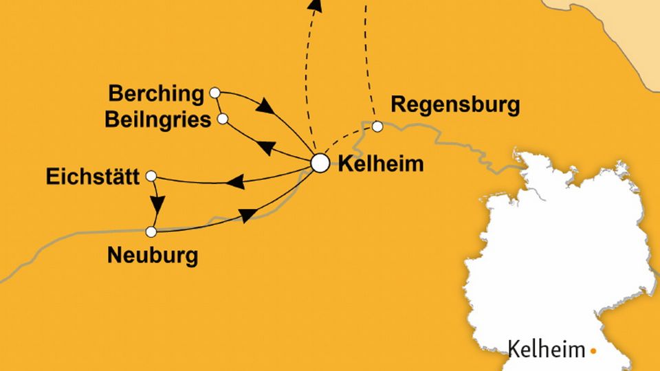 Ihre Reiseroute