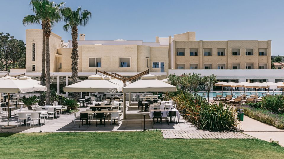 Hotel Mangias Himera Resort, Außenrestaurant
