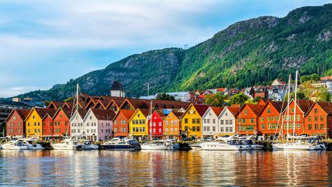 Bergen bei einer Norwegen Reise mit sz-Reisen