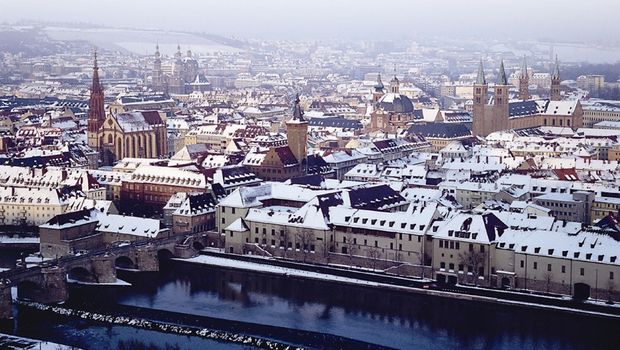 Würzburg im Winter