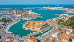 Panorama von Ancona, Italien