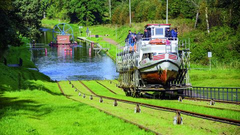 Oberländischer Kanal, Masuren