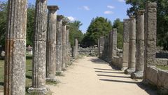 Säulenallee in Olympia