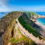 Naturdamm bei La Coupée, Insel Sark