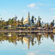 Hala Sultan Tekke Moschee am Salzsee von Larnaka