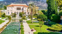 Cap Ferrat Villa Rothschild Gartenanlage