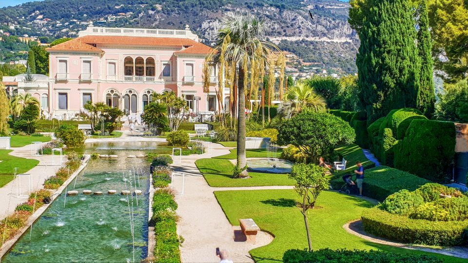 Cap Ferrat Villa Rothschild Gartenanlage