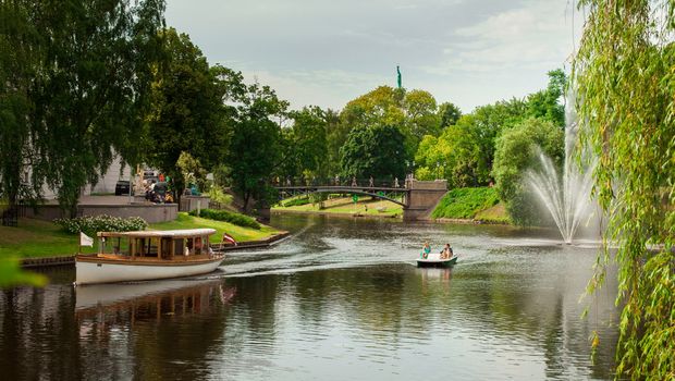 Kanal in Riga
