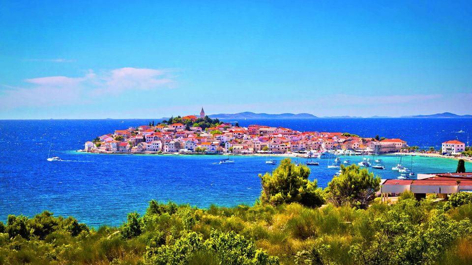 Landschaft an der Kvarner Bucht