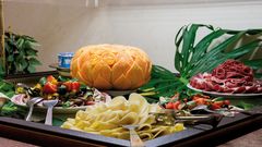 elegant angerichtetes Essen im Hotel Artemis auf Sizilien in Italien