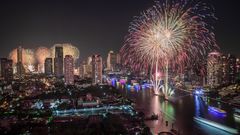 Silvetser in Bangkok