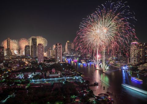 Silvetser in Bangkok