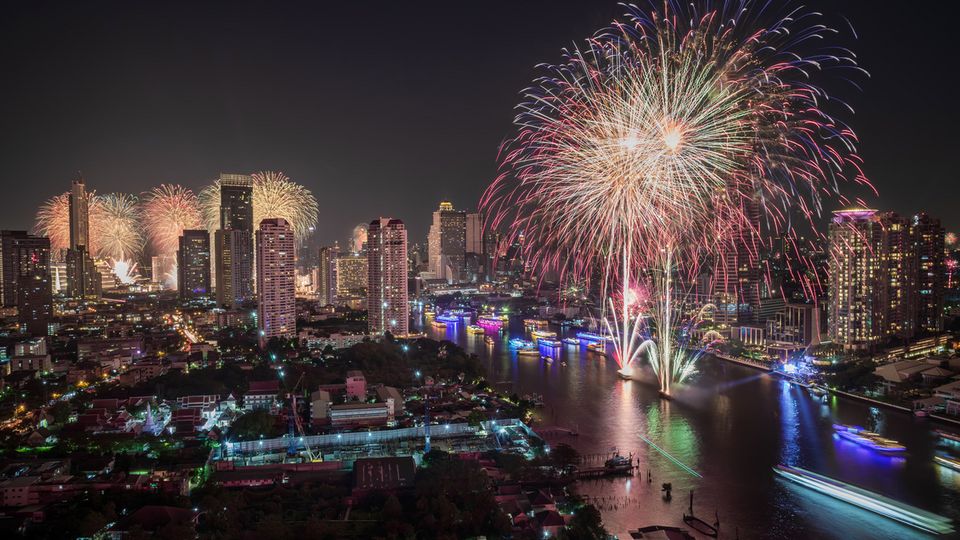 Silvetser in Bangkok