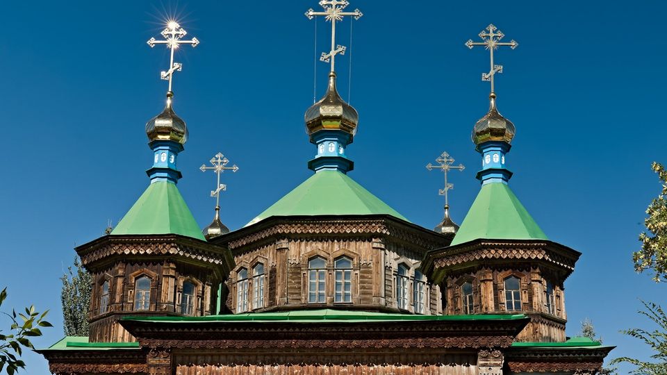 Kirche der Heiligen Dreifaltigkeit in Karakol