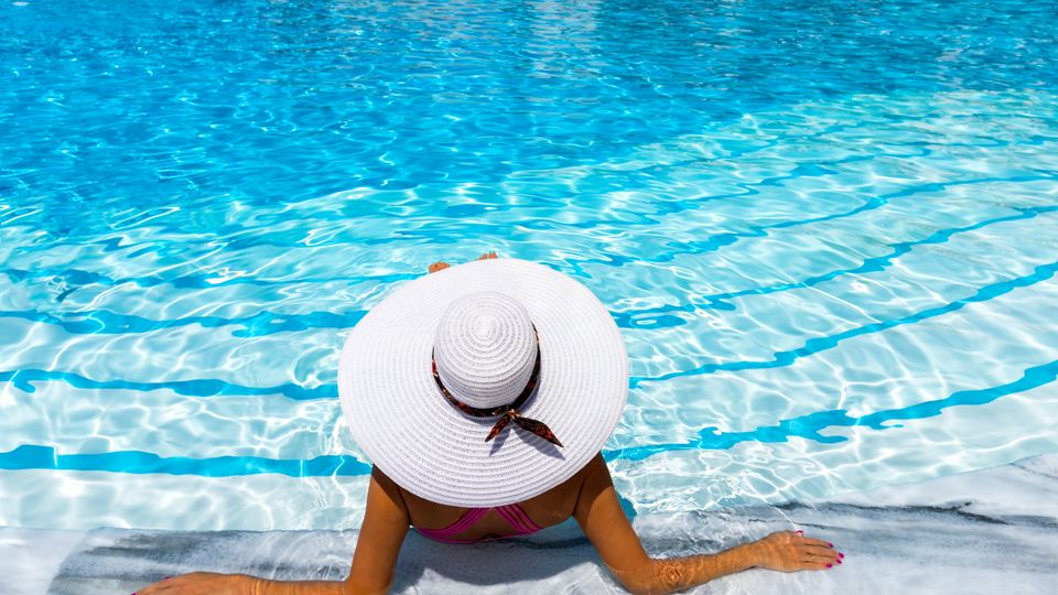 Entspannen im Pool