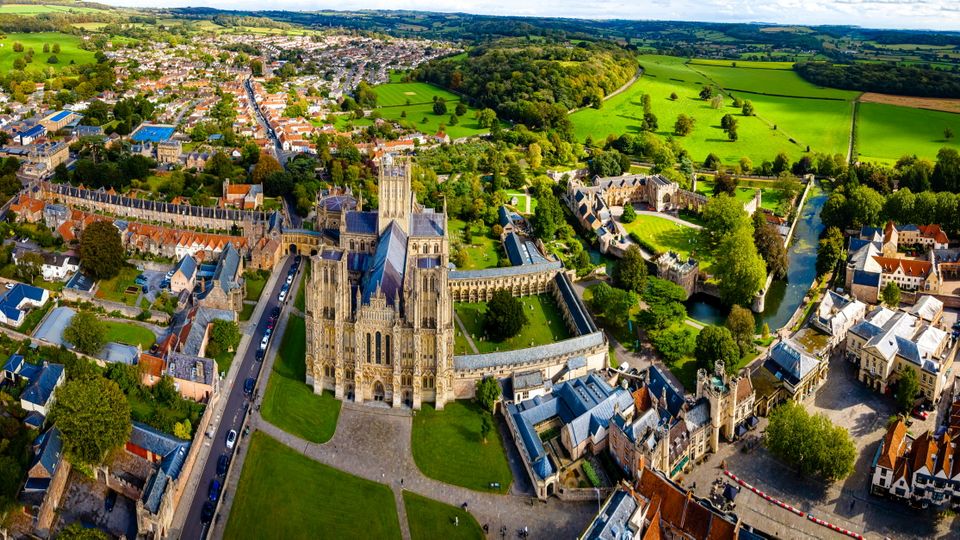 Somerset Wells Kathedrale
