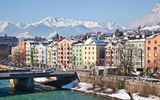 Innsbruck Mariahilf im Winter 