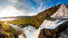 Dynjandi Wasserfall, Island
