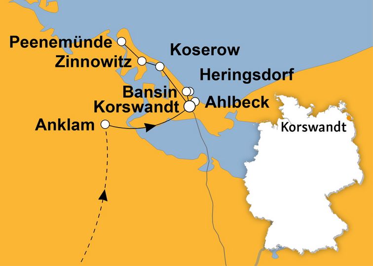 Ihre Reiseroute