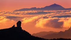 Sonnenaufgang am Pico de Las Nieves
