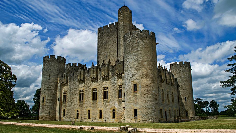 Schloss Roquetaillade in Mazères