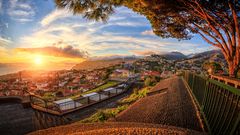 Sonnenuntergang über Madeira