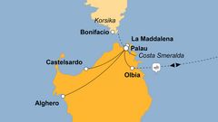 Ihre Reiseroute ©www.stepmap.de Ihre Reiseroute