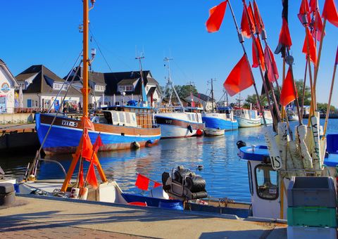 Hiddensee, Hafen von Vitt