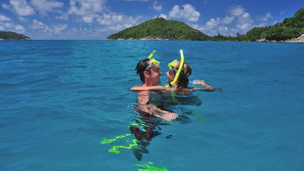 Seychellen, Romantik im Wasser