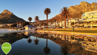 Südafrika mit Blick auf Lion's Head und Zwölf Apostel