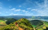 Wanderer auf den Azoren 