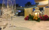 Abendessen genießen im Restaurant im Hotel Dolcestate auf Sizilien in Italien